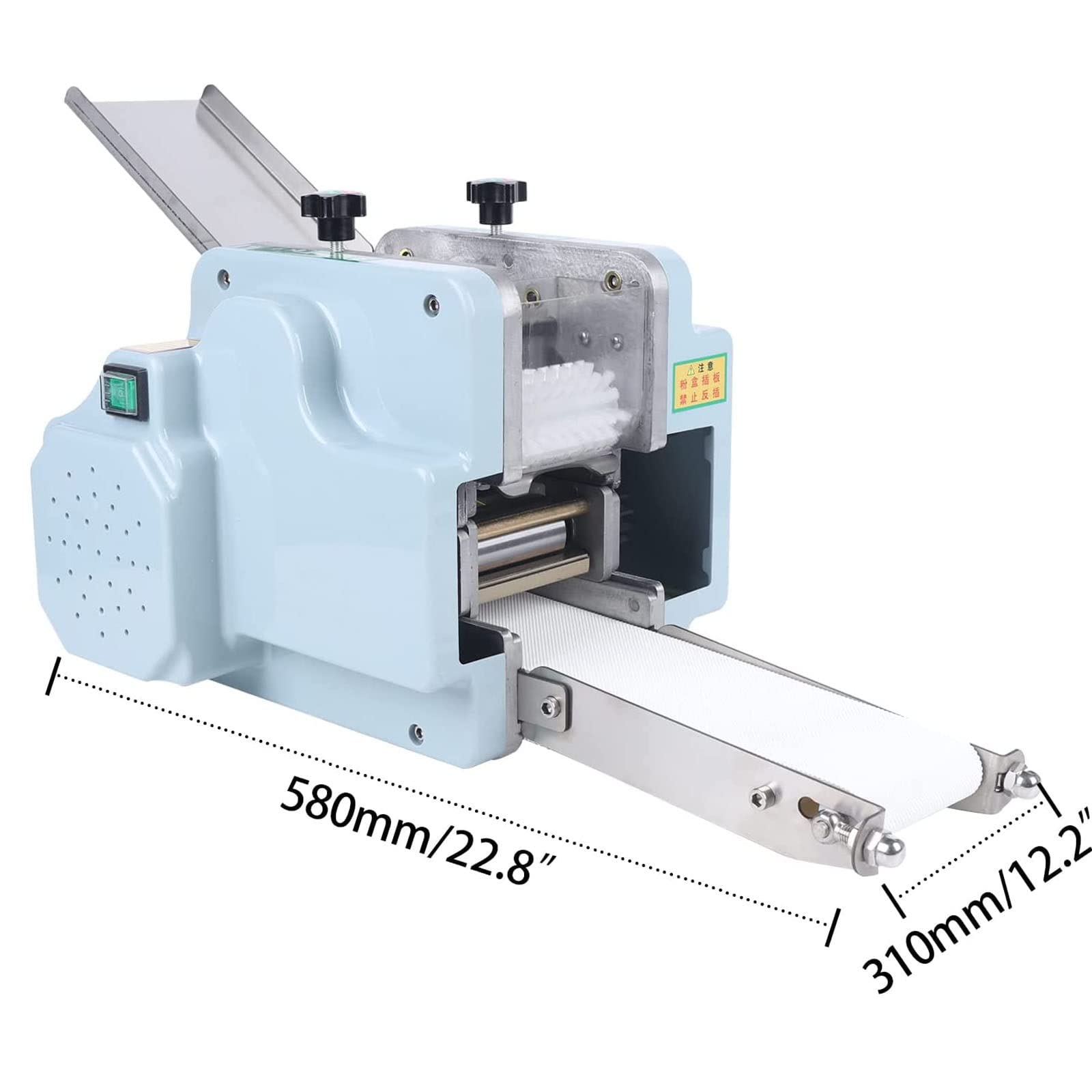 Macchina commerciale della pelle del gnocco con la muffa, pc/min del creatore automatico elettrico 60 dell'involucro del gnocco per la famiglia della cucina del ristorante, 80mm