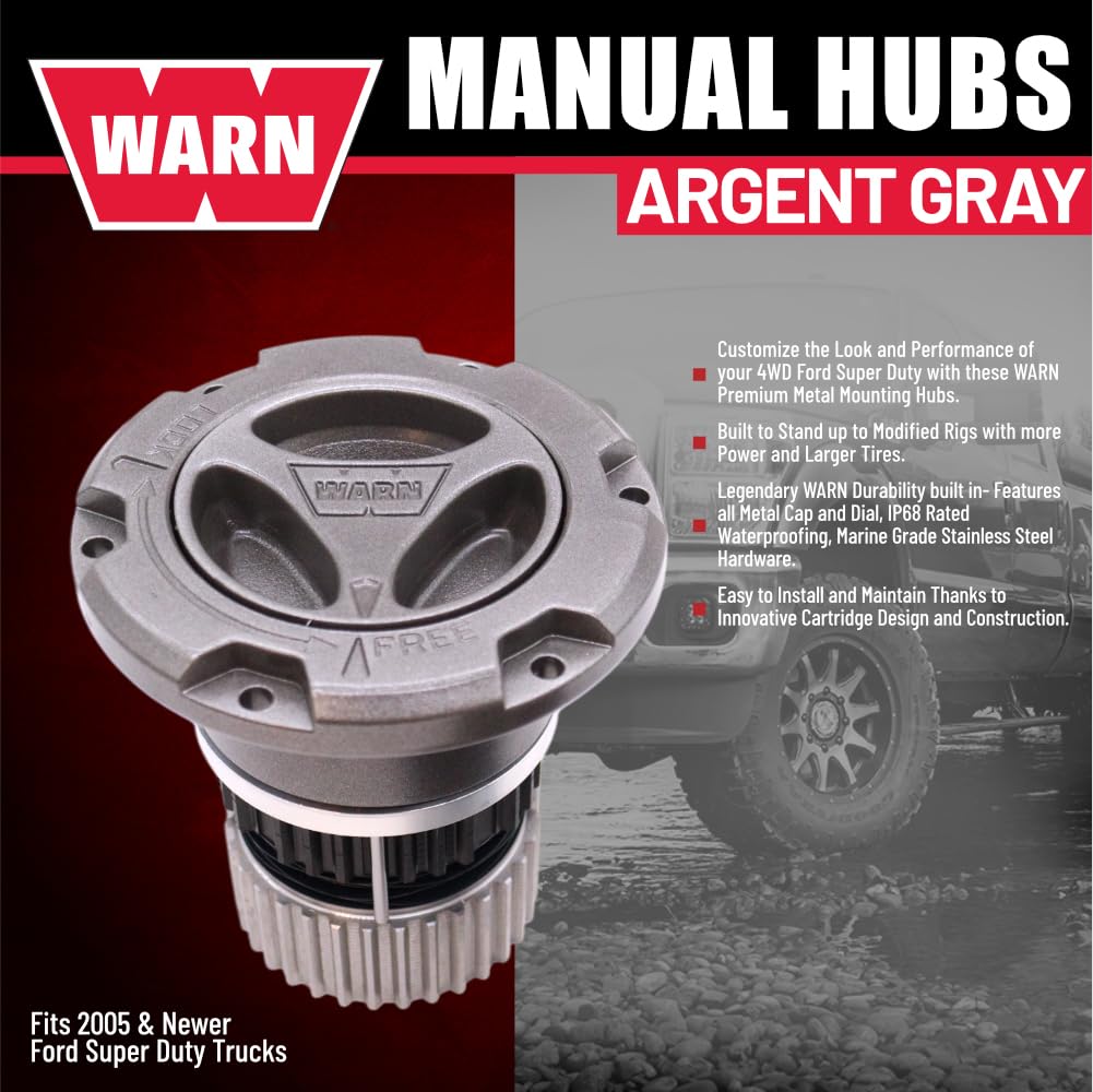 Amazon.com: WARN 108325 Premium Manual Locking Hubs for 2005–2026