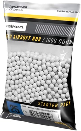 Miniatura 3 de Valken Accelerate Airsoft BBS - Blanco - 1,000 unidades
