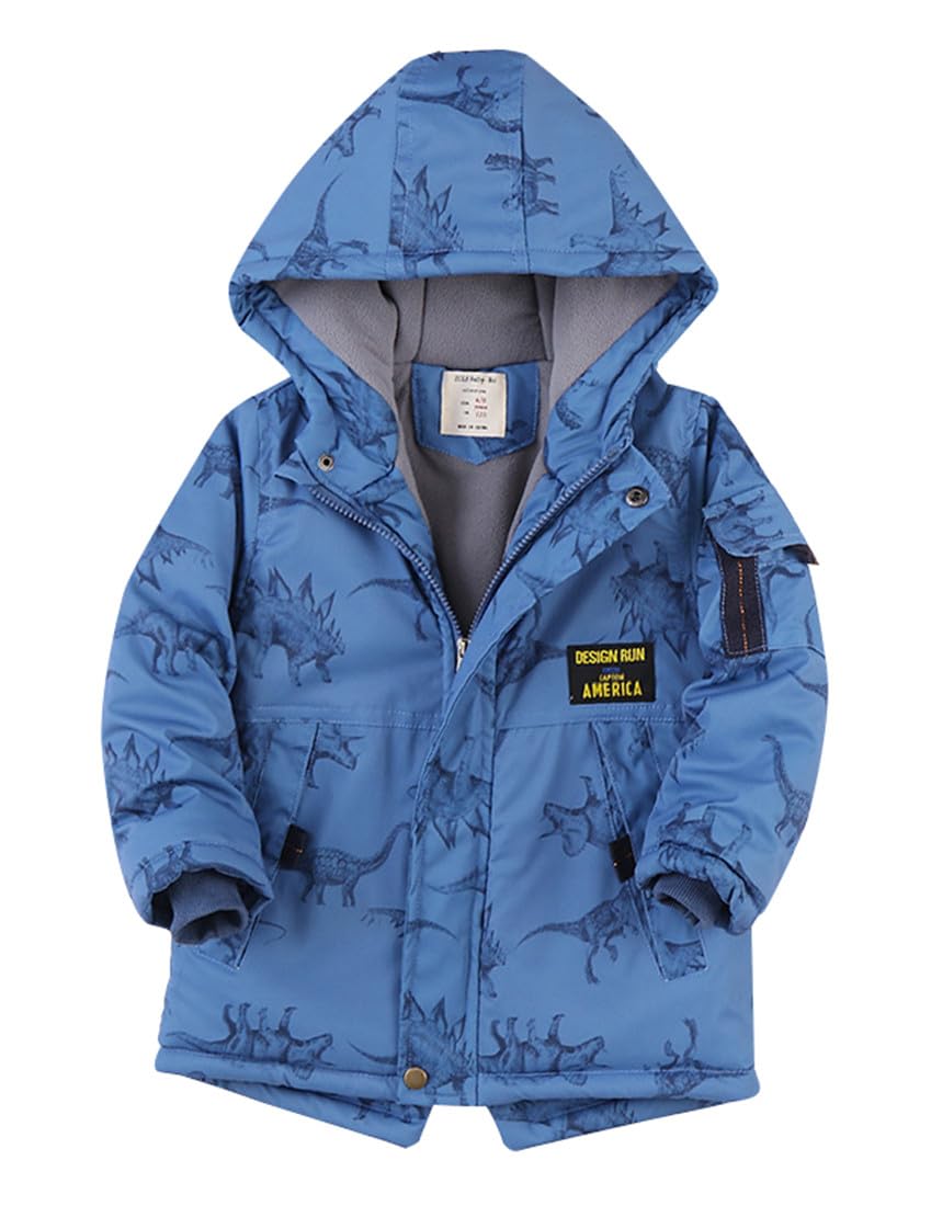Boys Girls Winter Outwear Coats, Kids Warm Outfits,Windproof Jacket for Toddler 1-8Y