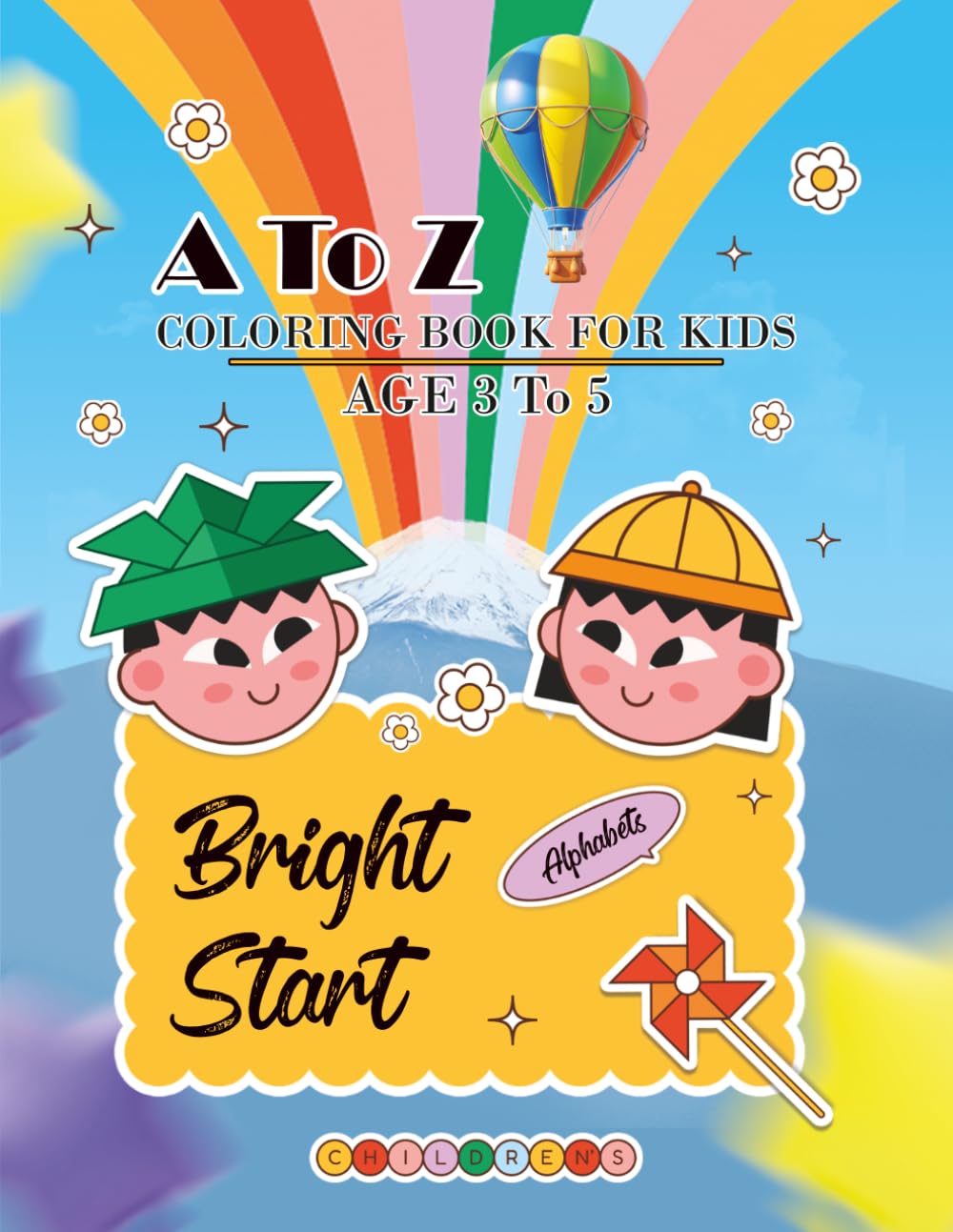 Color & Learn ABC with Fun Objects | Includes Example & Practice Pages | Easy Coloring for Toddlers, Preschool & Kindergarten Kids