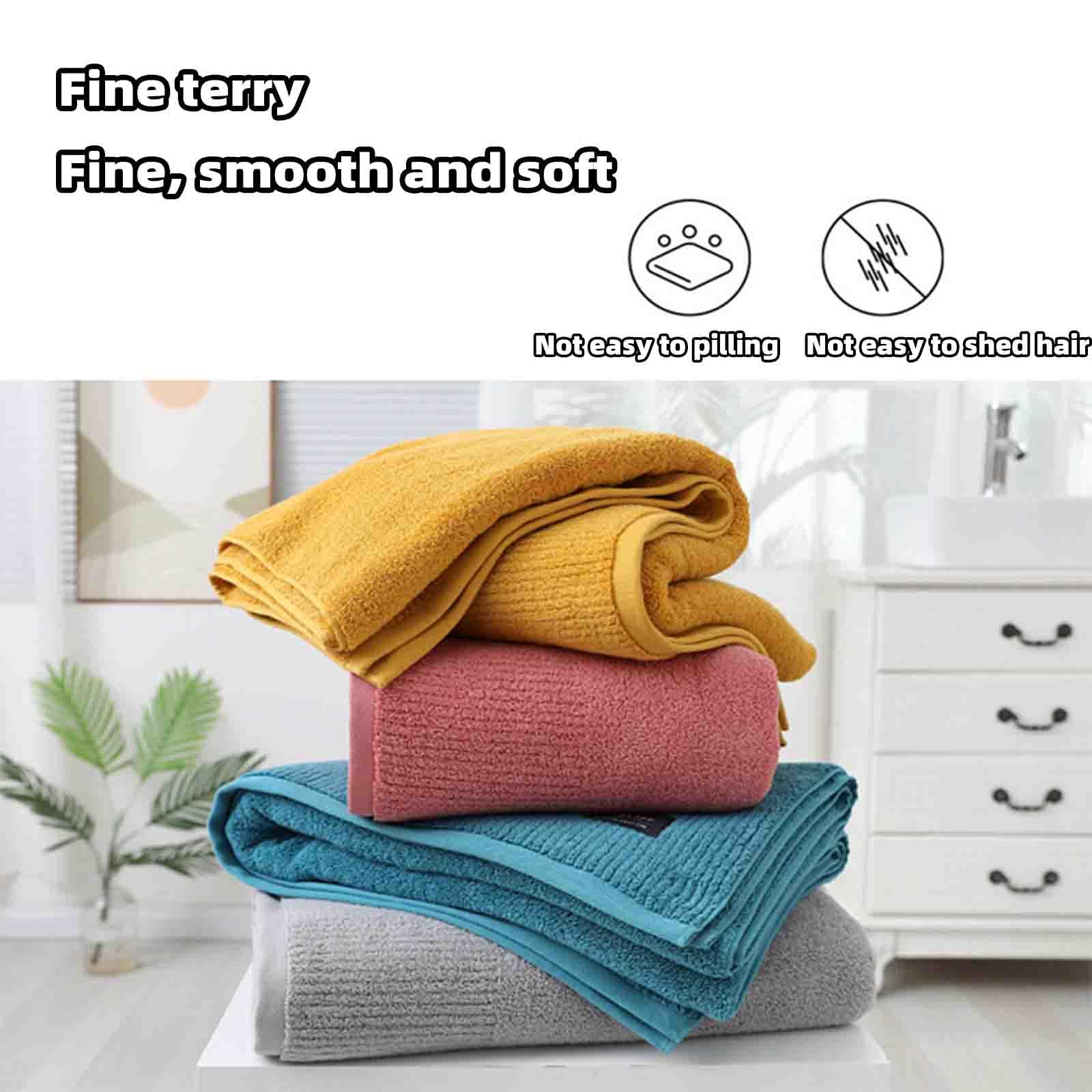 JUSHZ Mikrofaser Badetuch Strandtuch Duschtücher Badetücher Beach Towel Badehandtuch Strandtücher Strandhandtuch Handtücher Frottee Struktur Herren Gekämmte Baumwolle Weich Saugfähig (pink,180x90cm)