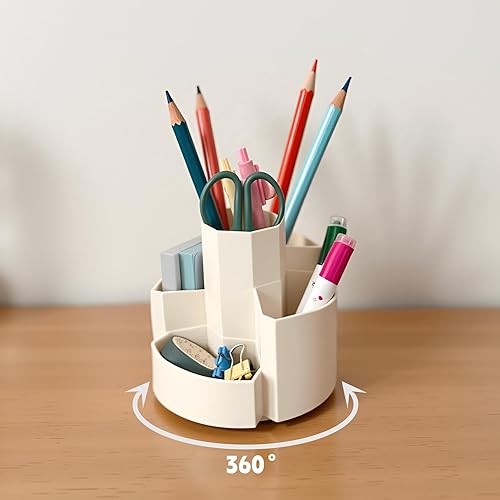 Miniatura 3 de Organizador de bolígrafos para escritorio, oficina, escritorio, lindo soporte para lápices, suministros de papelería para oficina, hogar, escuela