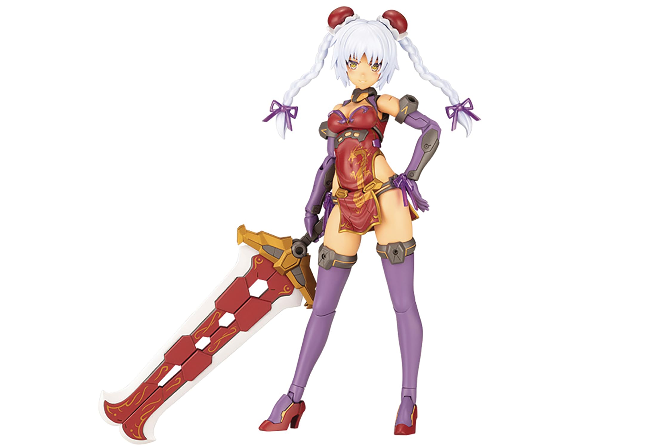 Amazon.com: Kotobukiya Frame Arms Girl: Hresvelgr=Rufus (Qipao Ver