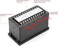 Vista 3 de ViaGasaFamido Pantalla de nivel de líquido AC220V Pantalla de nivel de agua Contorller de presión inteligente T80 4-20mA Nivel de visualización