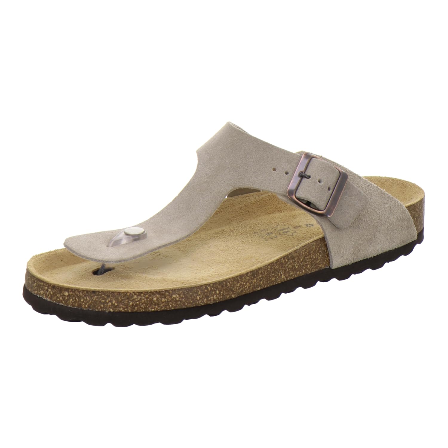 AFS-Schuhe bequeme Herren Sandalen aus Leder mit Fußbett, Made in Germany