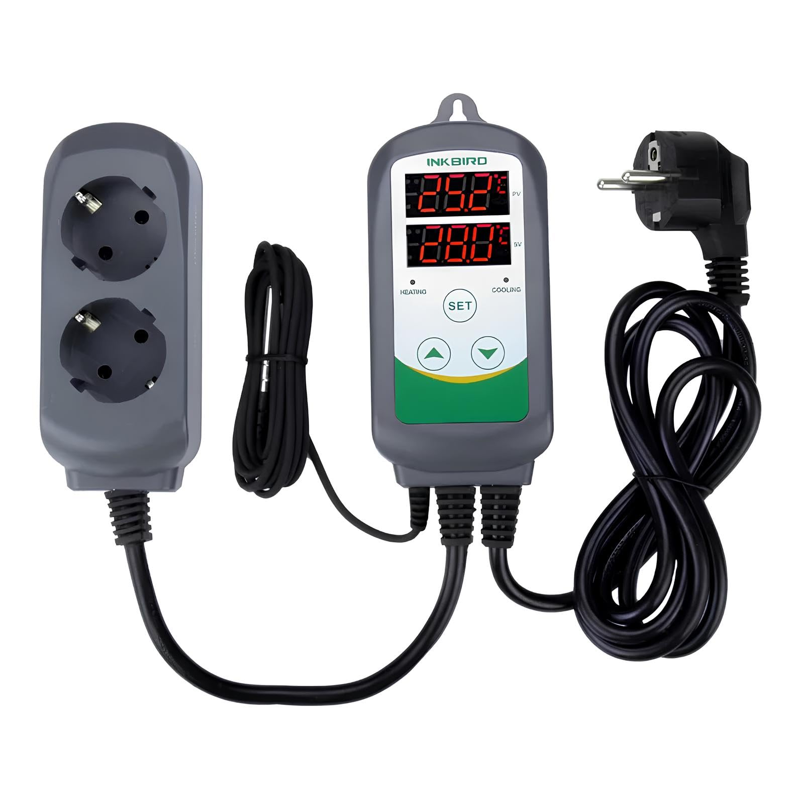 Thermorregulador Inkbird ITC-308S Controlador digital para calefacción y refrigeración