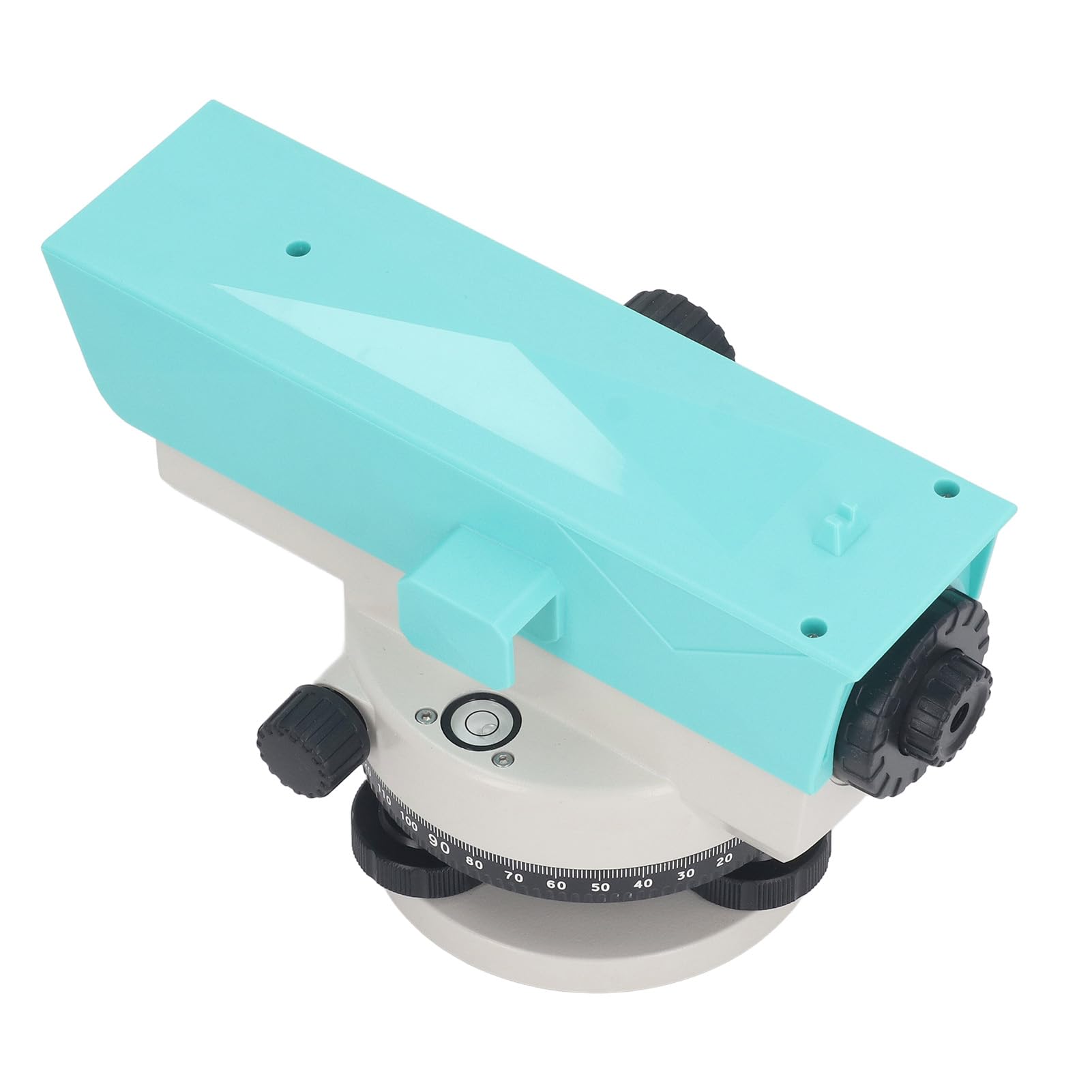 ViaGasaFamido Nivel óptico 32X, Herramienta de Topografía Automática de Aleación de Aluminio con Lente Recubierta FMC y Aumento 32X para Construcción e Ingeniería Civil