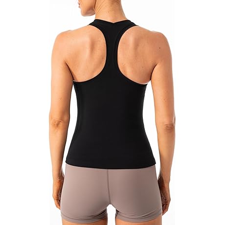 Lavento Women's Racerback Workout Tank Top