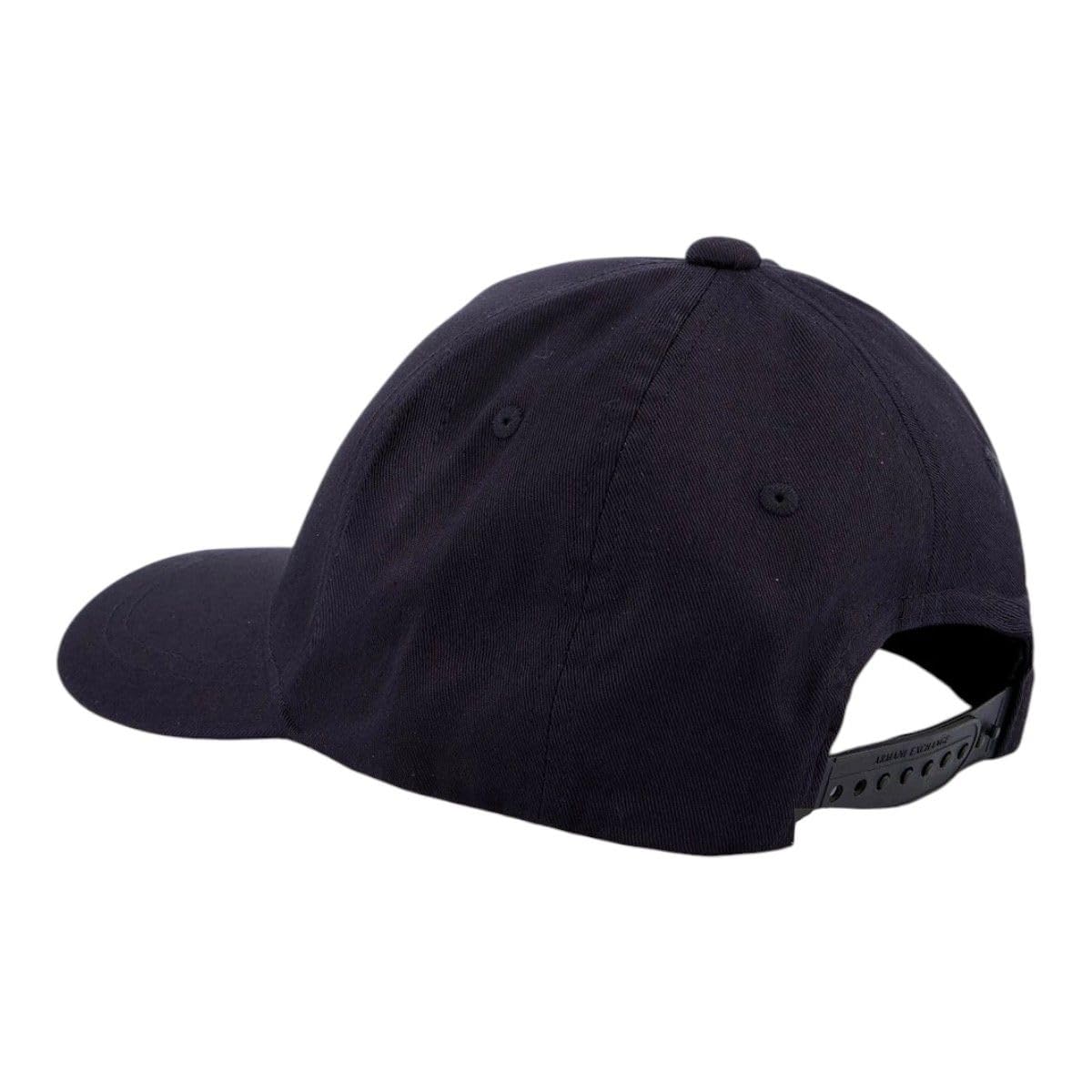 Armani Exchange - Curved Visor Contrast Front Logo, Cappellino da Baseball Uomo