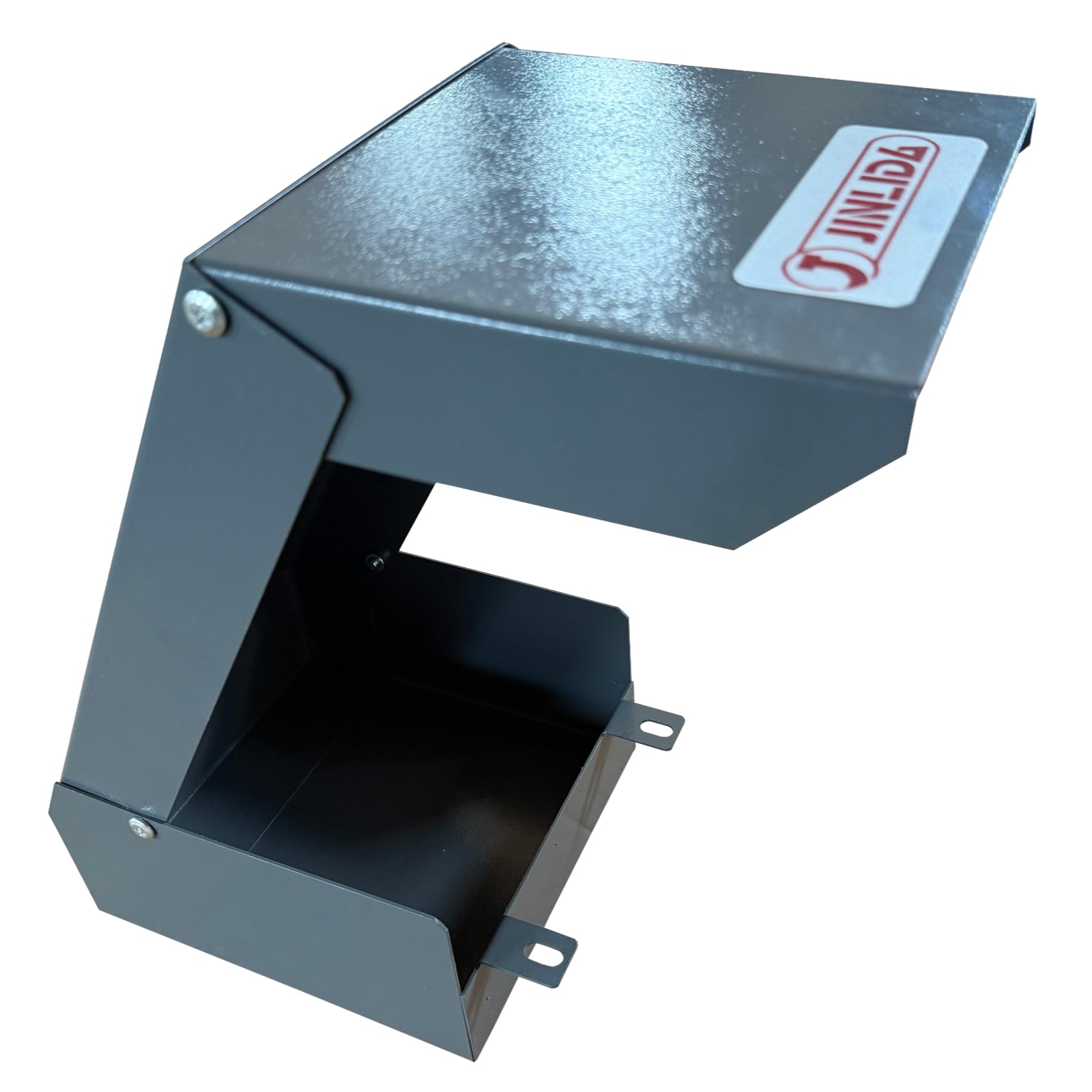 Colector de grano para afilador de cuchilla de cortacésped JLD10-9, fácil de instalar, seguro y duradero, evita eficazmente que las chispas vuelen, recoge arena y polvo. (9 pulgadas)