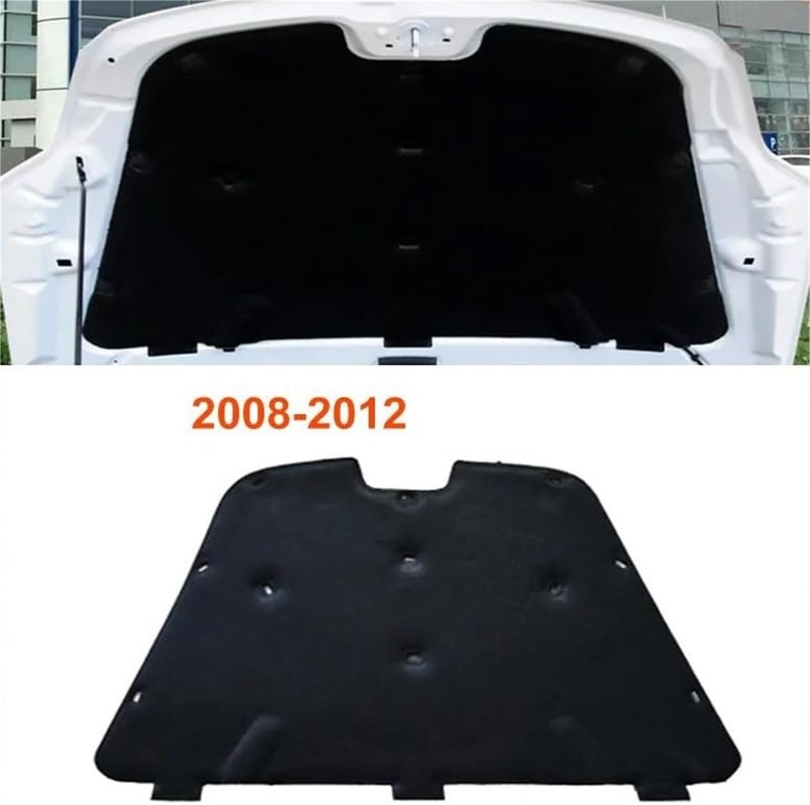 dla Forda, Mondeo, MK3 2008 2009 2010 2011 2012 Izolacja