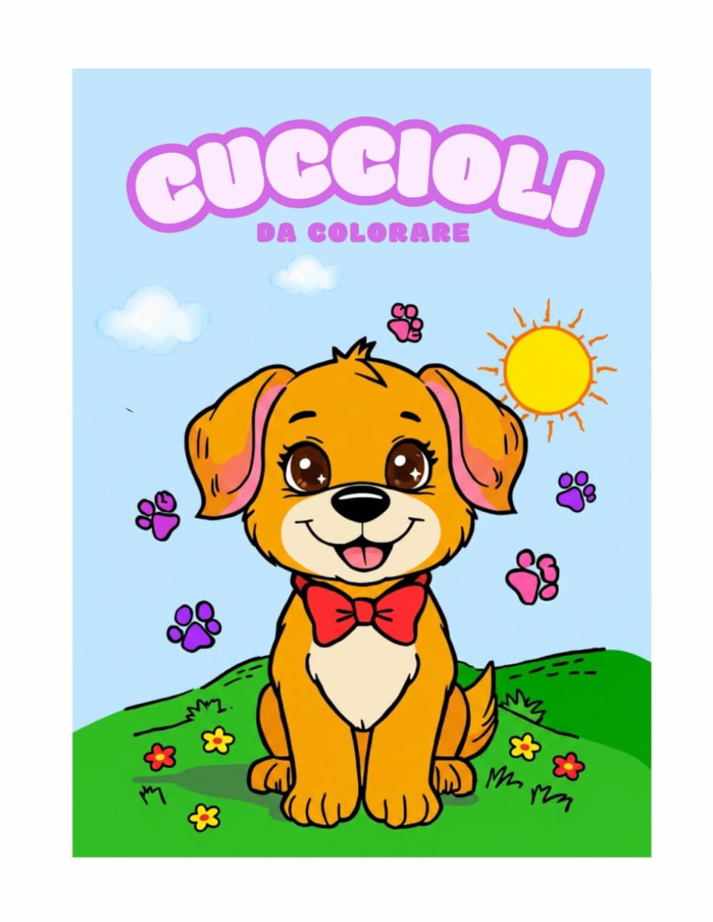 Cuccioli da colorare