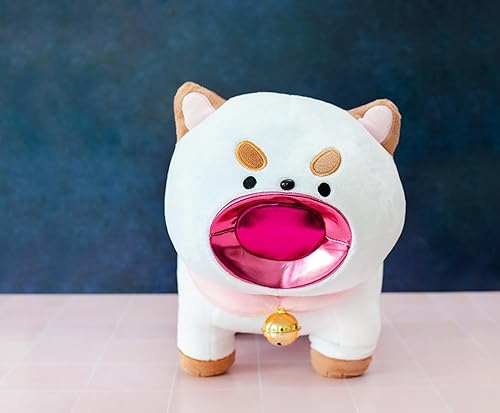Miniatura 4 de Bee and Puppycat - Juguete de peluche con boca láser de 16 pulgadas, animal de peluche suave abrazable para acurrucarse, coleccionable con licencia
