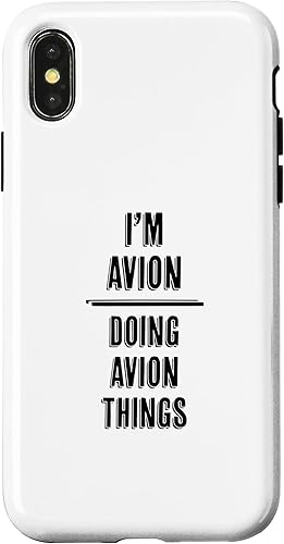 Miniatura 7 de iPhone 11 Pro I'm AVION - Doing AVION Things  Divertido - Primer nombre - Funda
