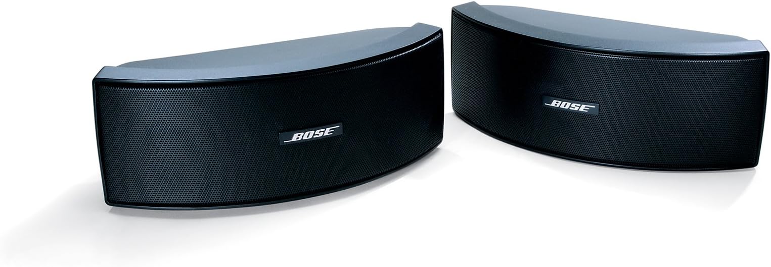Bose 151 SE Environmental Speakers, Elegant Outdoor Speakers - Black