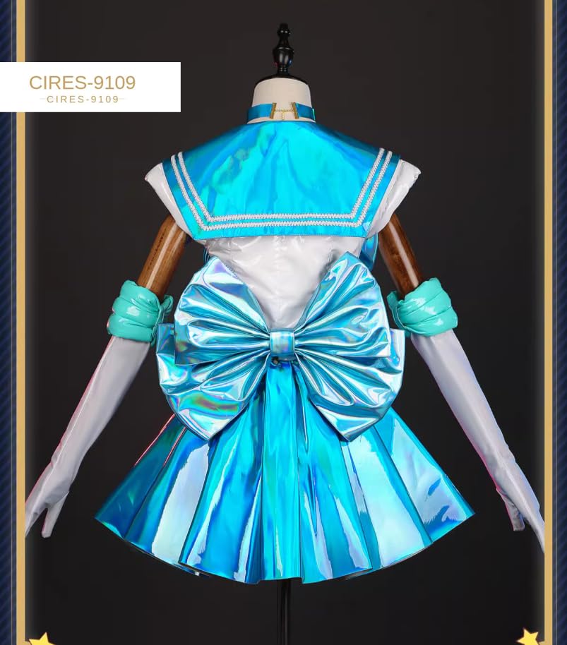 Amazon.co.jp: コスプレ衣装美少女戦士セーラームーン30周年戦闘服水星 