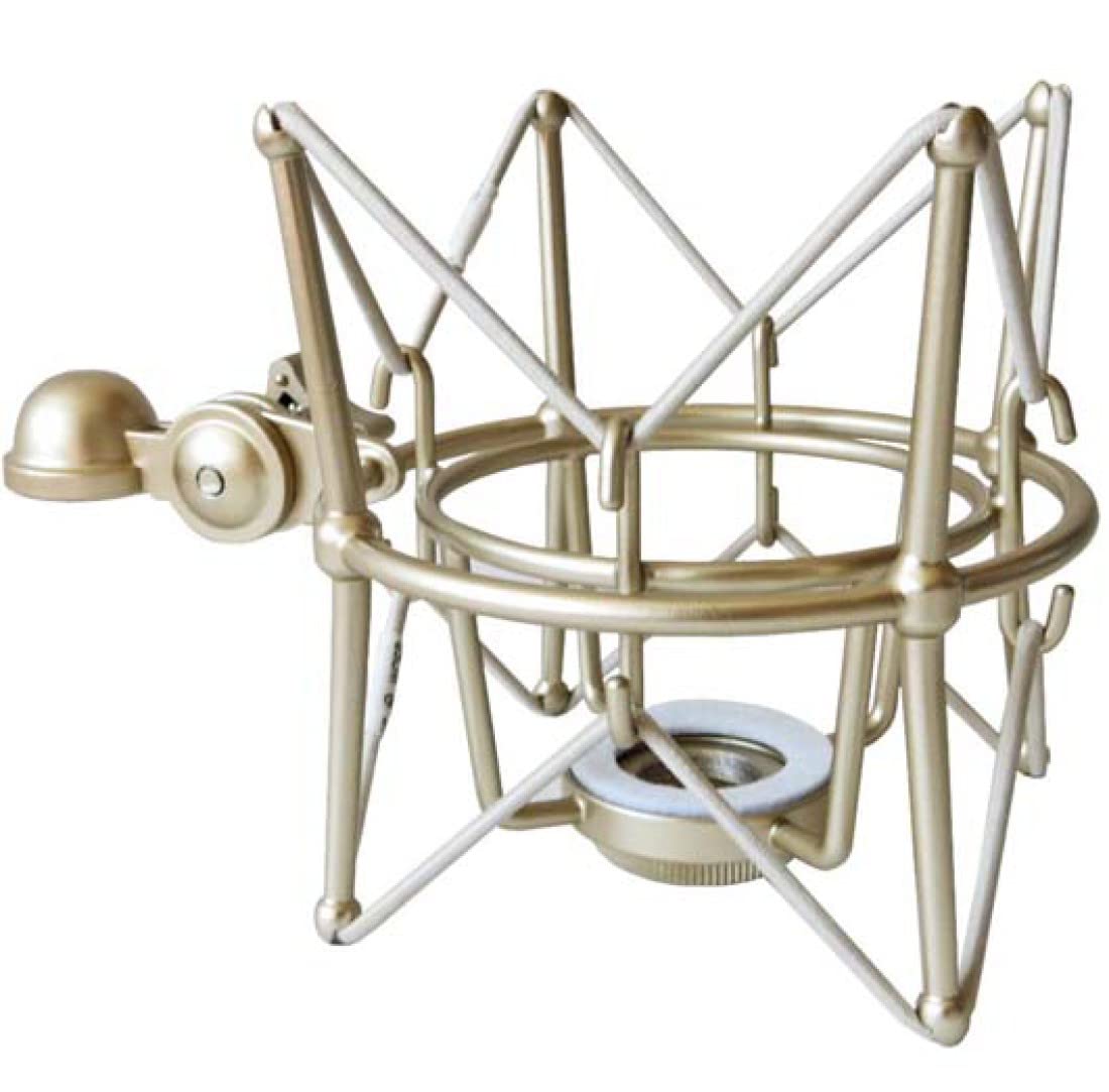 keepdrum MS138 Gelenkarm Tischstativ + MS088SV Mikrofon-Spinne Shockmount für Rode Mikrofone