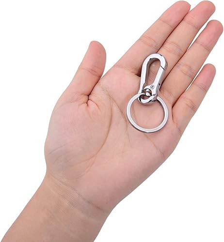 Miniatura 2 de Hapeper Llavero de 3 piezas de metal llavero llavero cadena clip llaveros, Varios colores