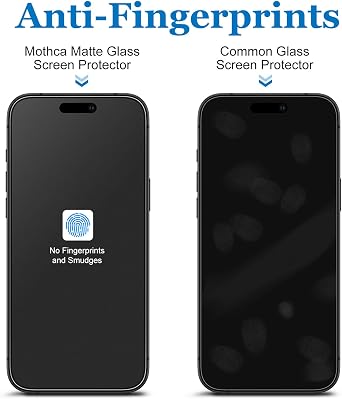 Mothca 2+1 Pack Matte Privacy Screen Protector for iPhone 18 Pro Max 6.9