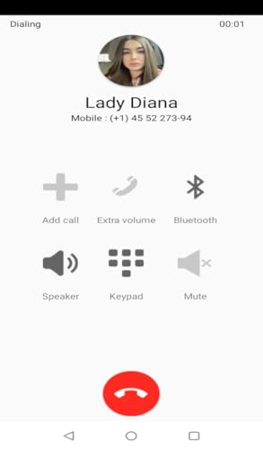 Lady Diana Call - Fake Incoming Voice Calling ID PRO