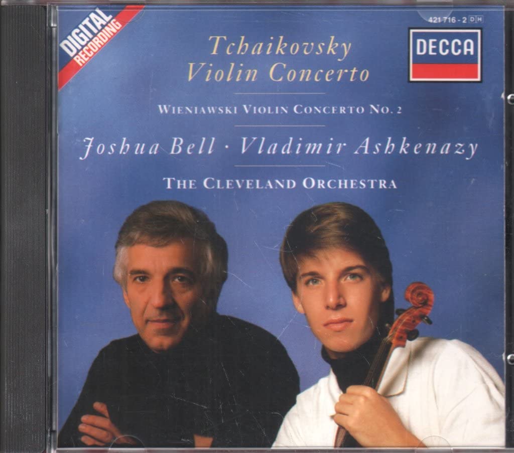 Violin Concerto / Violin Concerto 2 [Audio CD] Tchaikovsky; Wieniawski; Bell and Ashkenazy