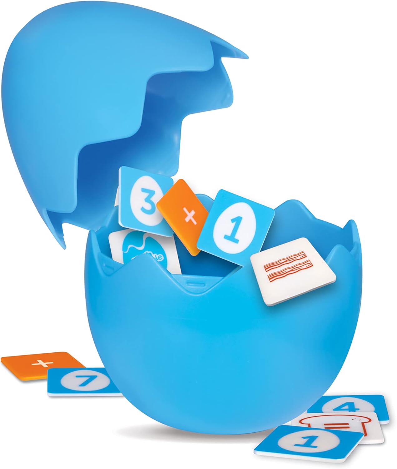 Learning Resources Math Scramble Game - 87 pieces, Ages 5+, Math Manipulatives for Kids, Addition and Subtraction, STEM - Image 8