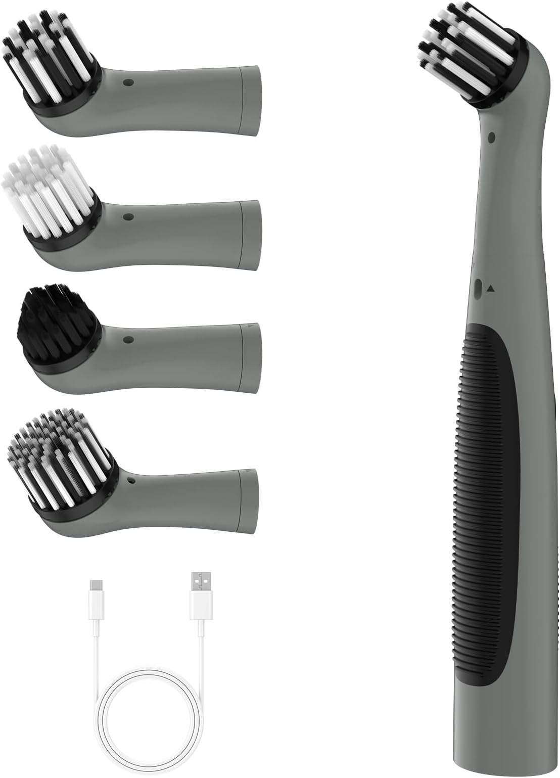 Amazon.com: Rechargeable Electric Cleaning Brush with 4 in 1 Multiple ...