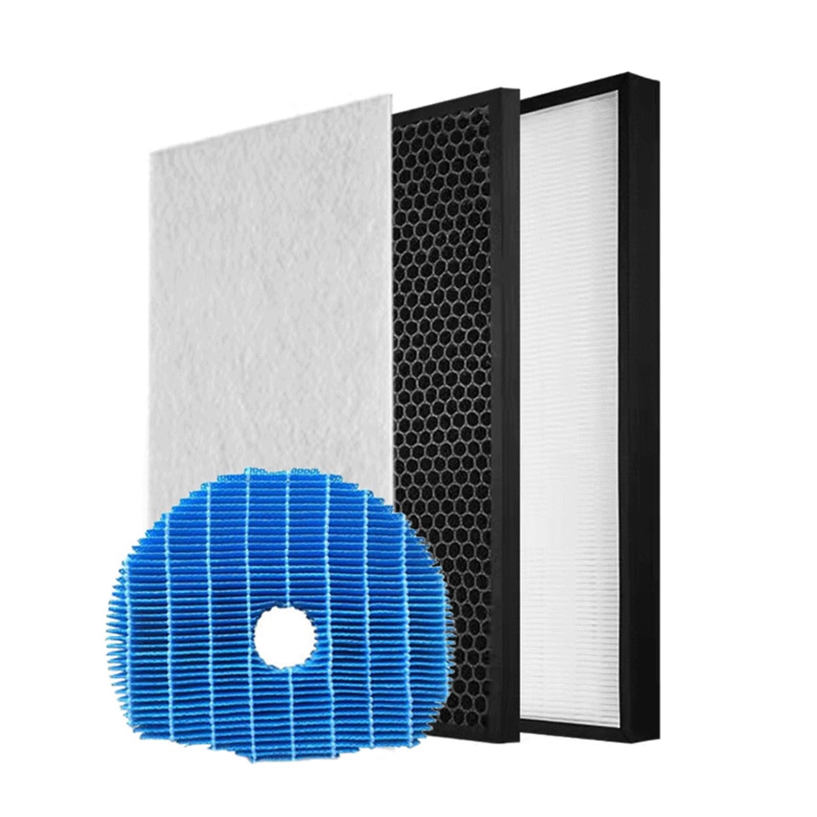 Jinghewz 1 Set Fzc70hfu Replacement Hepa Fzc70dfu Carbon Filter Fzc100mfu Humidifying Filter For Kcc70u Kc-C70u Air Purifier(1 Set)
