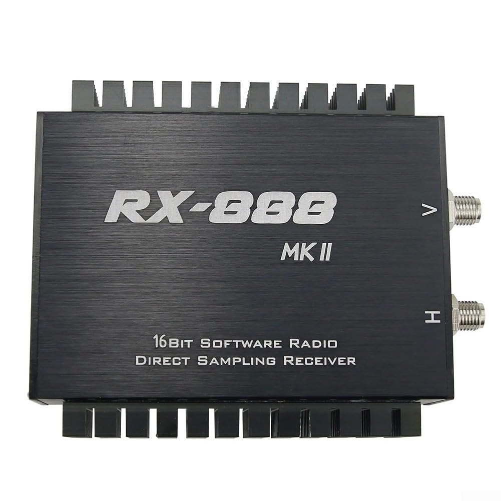 SPORTARC Funkempfänger, multifunktionaler RX888 MKII Funkempfänger mit Open-Source-Software-Unterstützung