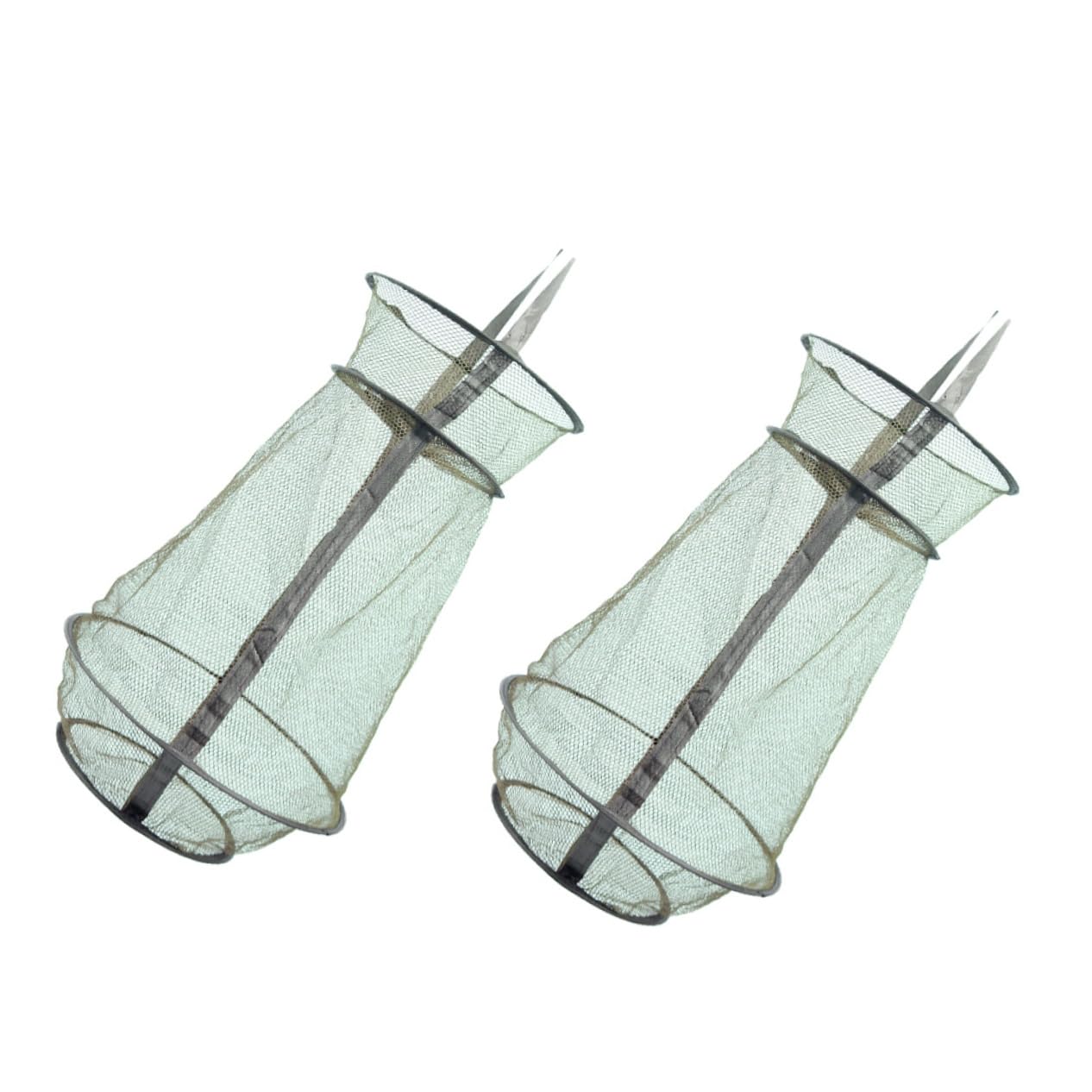 TOYANDONA Gabbia Per Pesci Fishing Net Pescare Trappole Reti Per Cesti Per Pesci Di Grandi Dimensioni Netto Presa Rete Da Pesca Portatile Rete Da Pesca Pieghevole Green