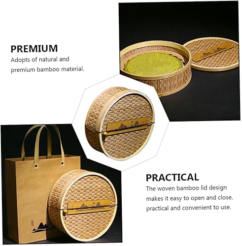 Miniatura 5 de Caja de pastel de té, soporte de madera para bolsitas de té, organizador de hojas de té, estuche para alimentos secos, soporte de madera,