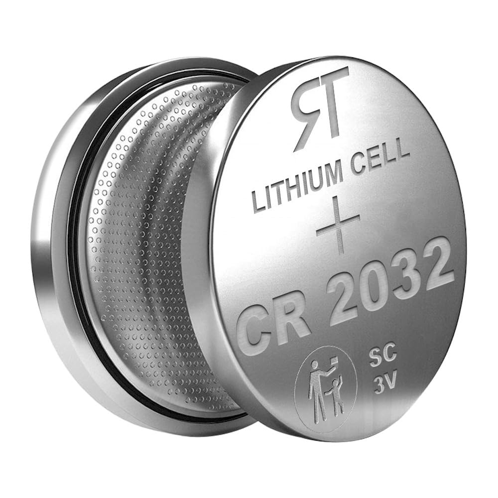 Smart Scale CR2032 Weight Watcher Scale Battery Replacement Compatible with Food Scale, URAMAZ XR002, XR003, Salter 9206 SVSV3R, Health o Meter, My Weigh Elite Bathroom Scale (2 pcs)