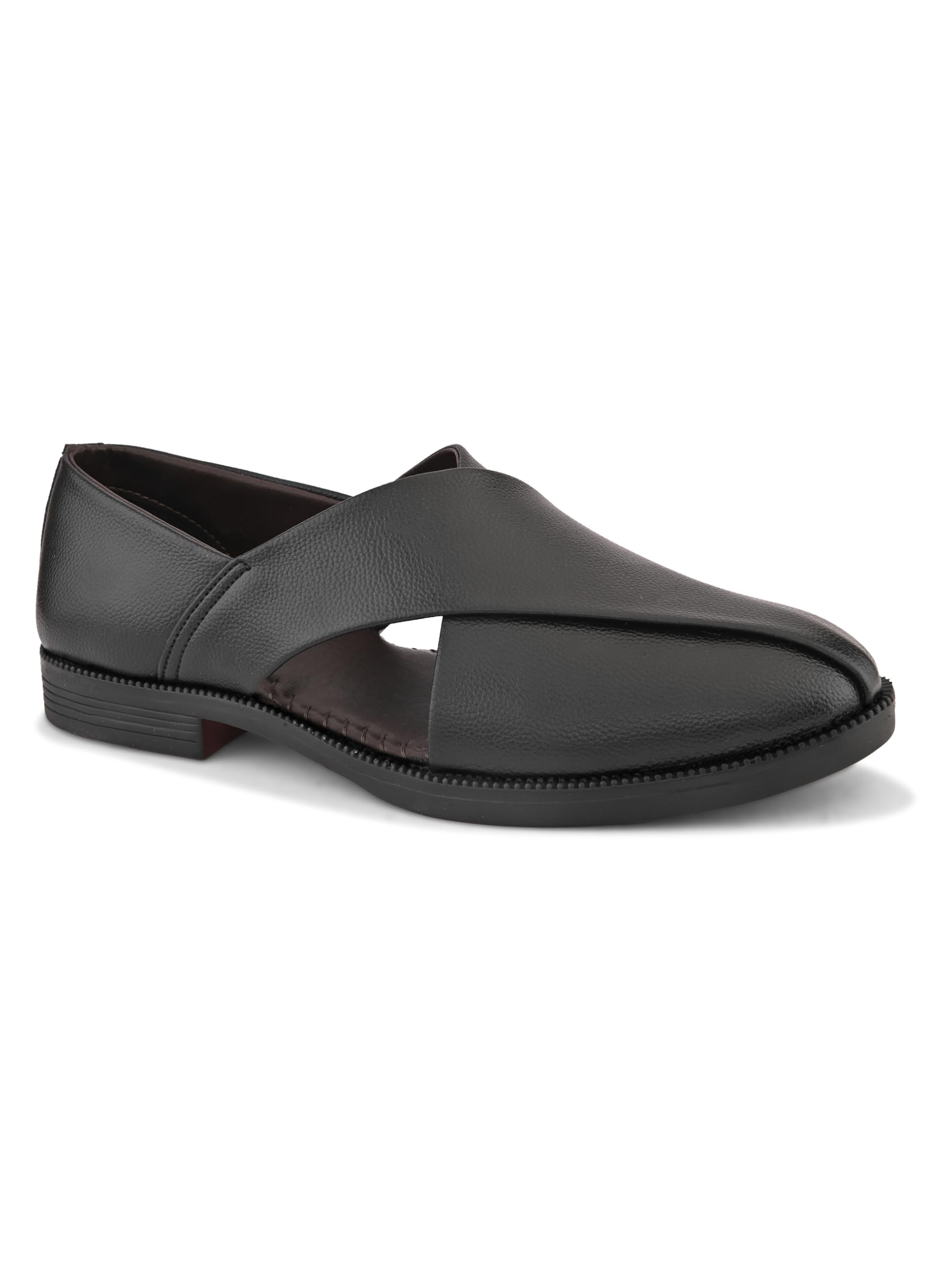 stanphord Mens Mojari Loafers Men Brown Comfortable Mojari Loafers-picture-44