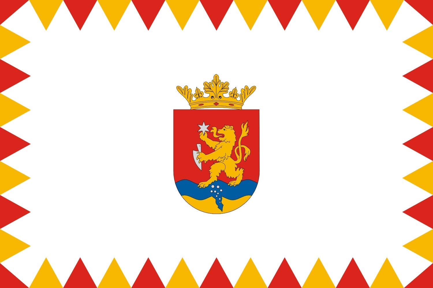 Drapeau Large Répcelak paysage 1.35m² pour pavoiser facilement vos façades