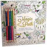 Colorama Magic Path Coloring Book, Create Beautiful Pencil Art