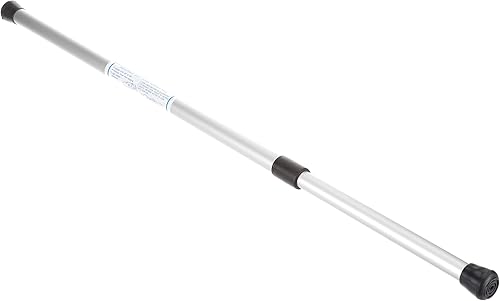 Miniatura 6 de Attwood 10704-5 - Poste de soporte para cubierta de barco, 1 pulgada de diámetro, ajustable de 28 a 48 pulgadas, aluminio anodizado, tapas de goma