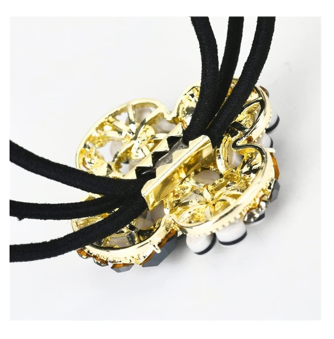 Feste Elastici Capelli 2pcs Elastico Da Donna Tie Head Per Capelli Anello Testa Corda Accessori Per Decorazione
