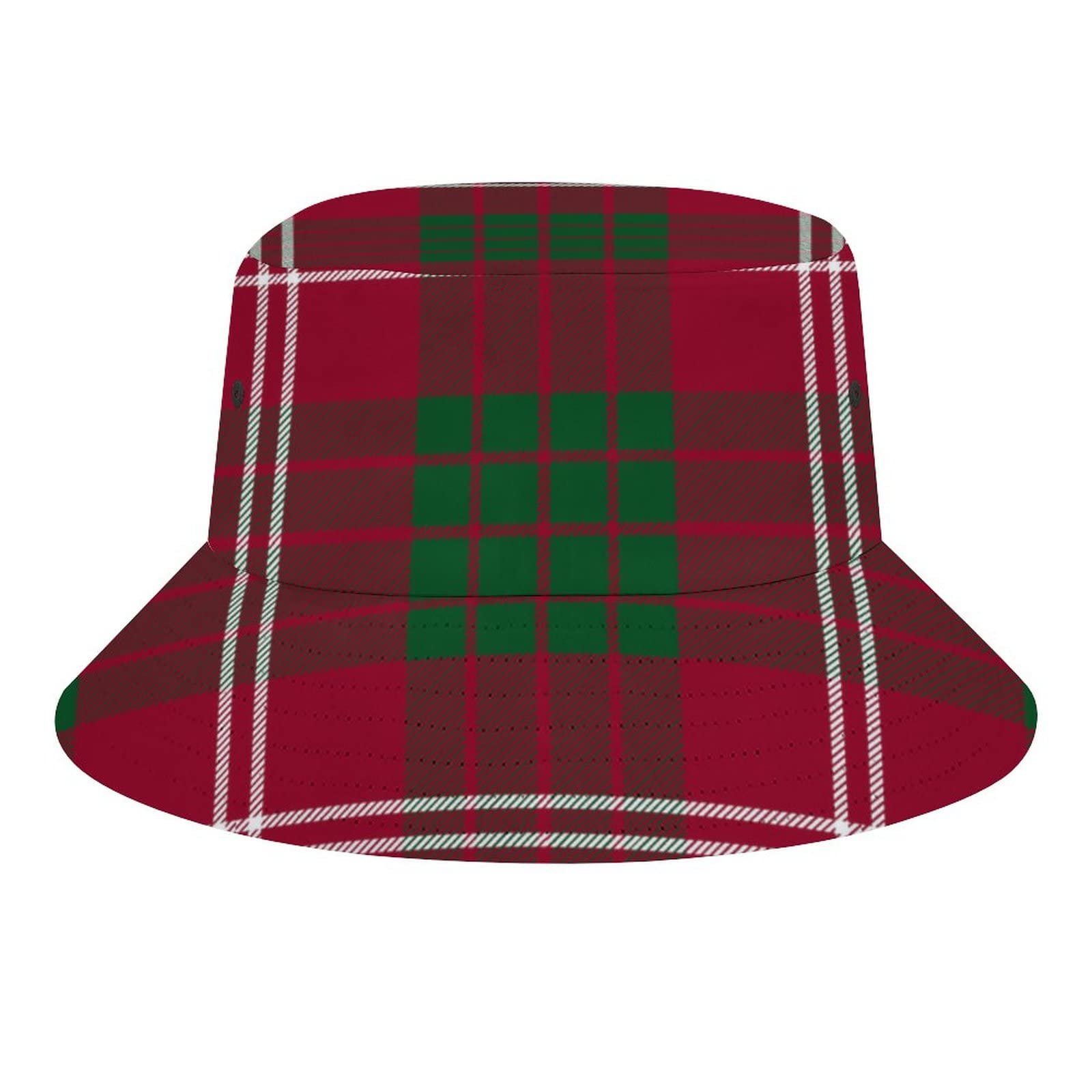 FWJZDSP Clan Crawford Tartan Bucket Hats Sun Cap Packable Outdoor Fashion Fisherman's Hat for Women and Men