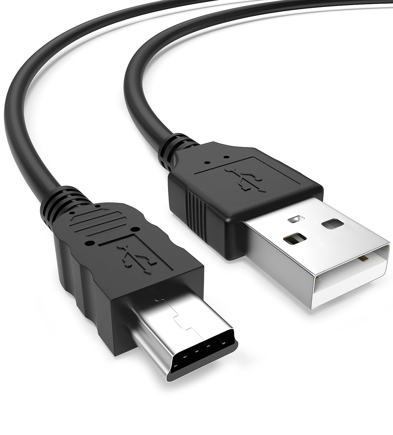 10Ft Mini USB Cable Compatible with Canon Cameras IFC-400PCU/200U/500U USB Interface Cable Replacement for Canon Digital SLR EOS/Rebel,PowerShot A/D/E/ELPH/G/Pro/S/SX,Vixia GX/HF/HG/HR/HV,Camcorders