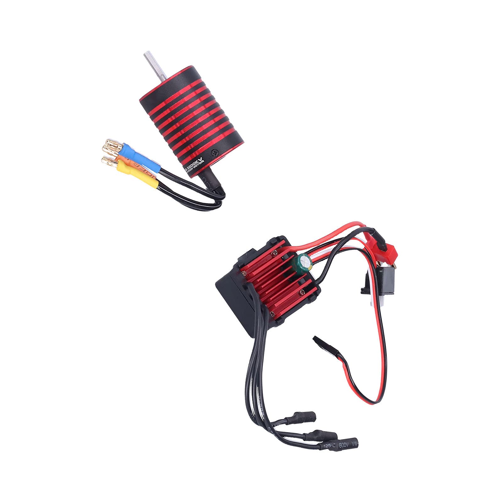 Bezszczotkowy Silnik RC 3200KV z Zestawem ESC 35A