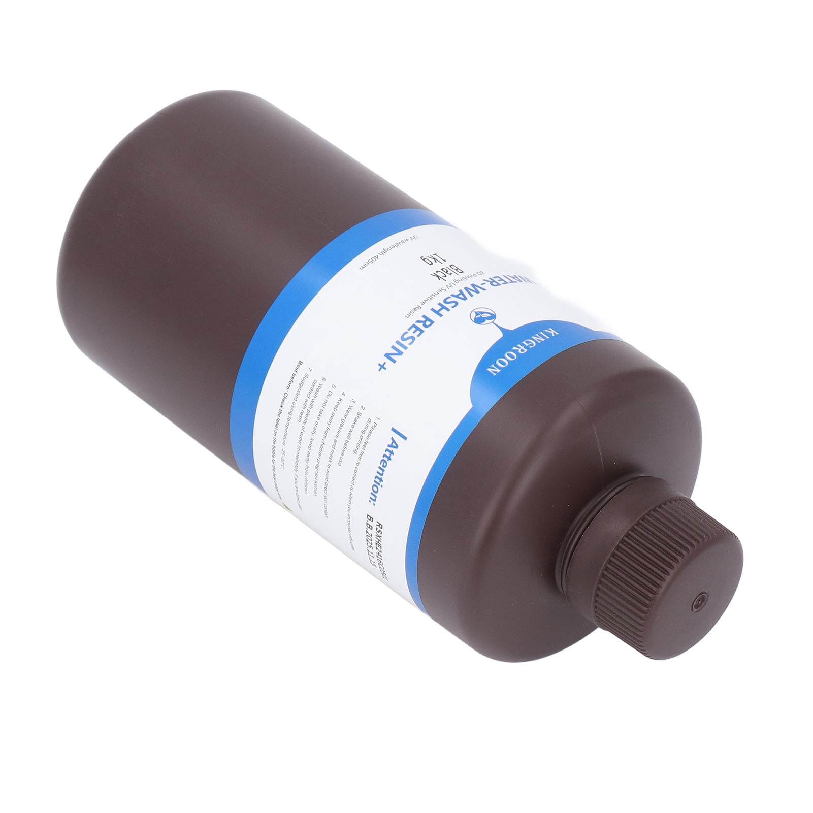 Resina per Stampante 3D Resina Fotopolimerica Nera Calcinabile UV per Stampanti 3D LCD DLP SLA 1000 G
