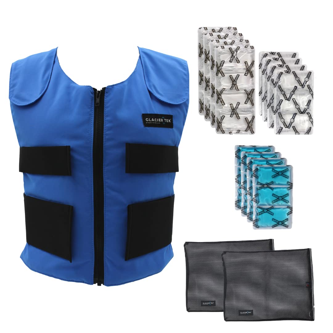 Glacier Tek Cooling Vest Booster Set