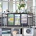 BODEGA BODEGACOOLER Commercial Bar Cooler With 3 Glass Doors,11.4 Cu.Ft Under Counter Beverage Refrigerator,Back Bar Refrigerator,Commercial Display Drink Fridge,LED Lighting Beer Wine Soda Drinks