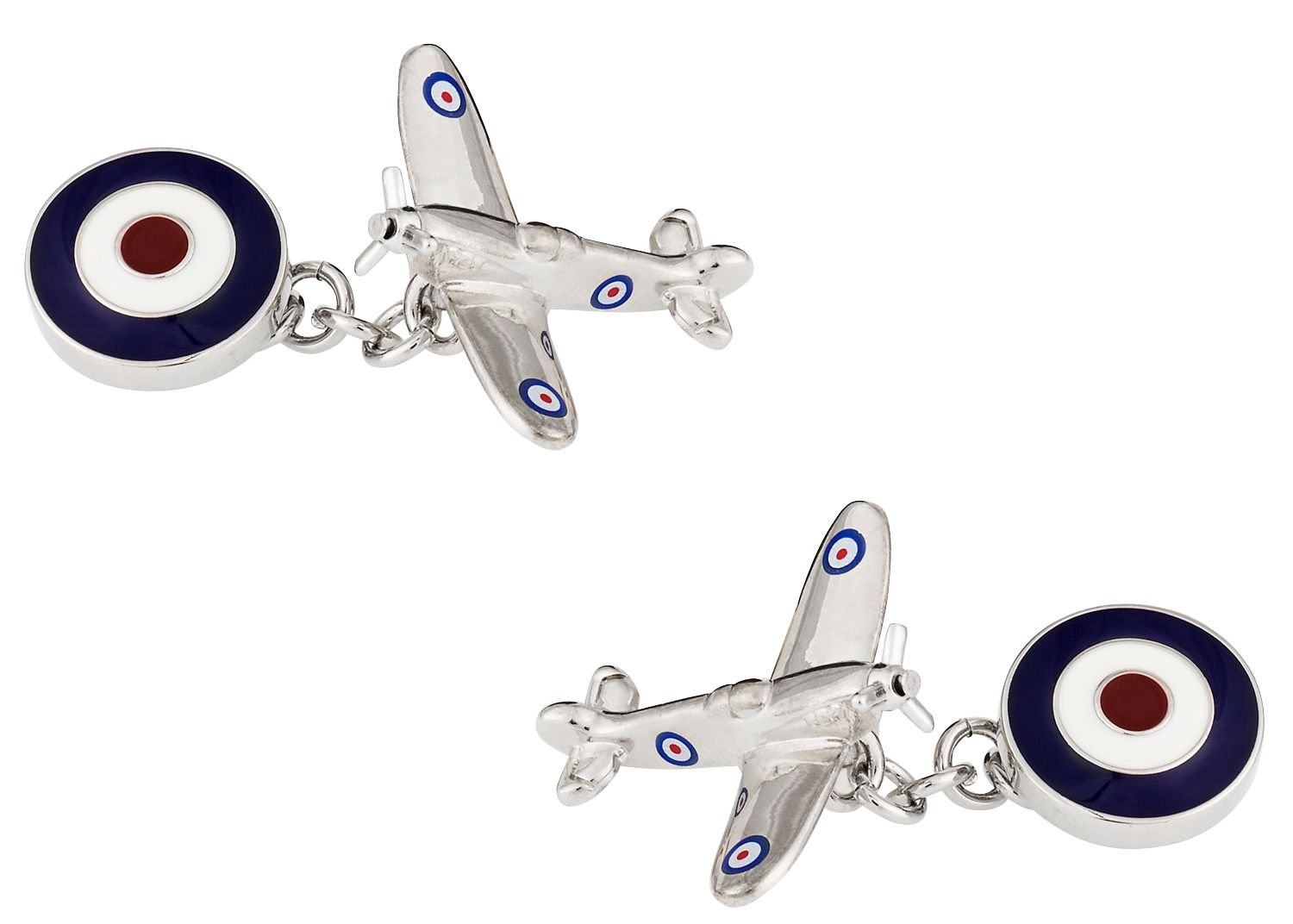 Cuff-DaddyDouble Sided Spitfire Cufflinks