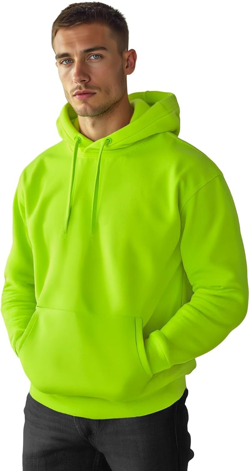 OZONEE Herren Hoodie Mit Reißverschluss - Basic Kapuzenpullover Für Sport & Alltag
