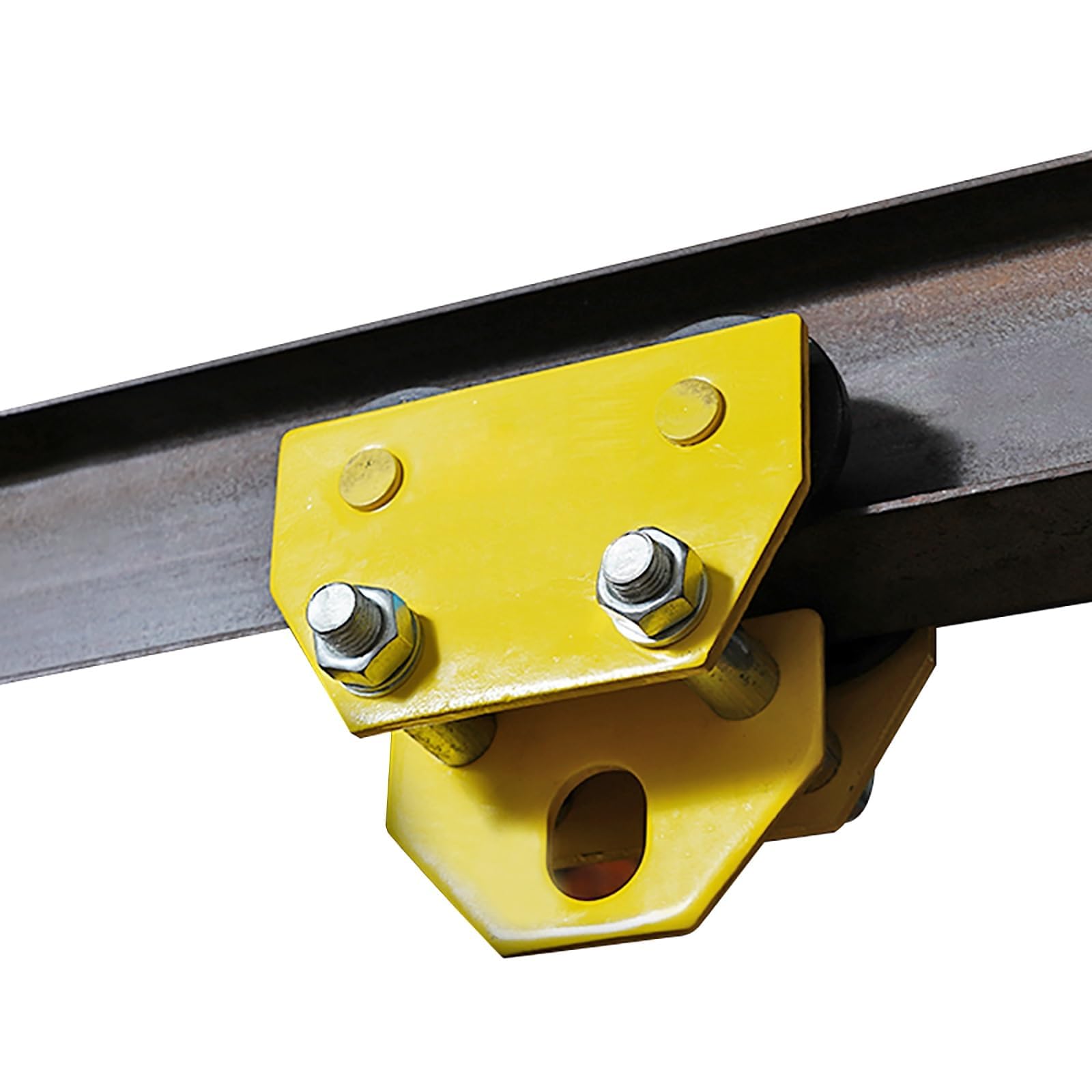 XNXYSMKJ Manual Hoist Trolley - Push Beam Trolleys,Heavy Duty Small Cranes for Workshop Construction Industrial Household,Perfect for Various Lifting and Hoisting Equipment (1T)