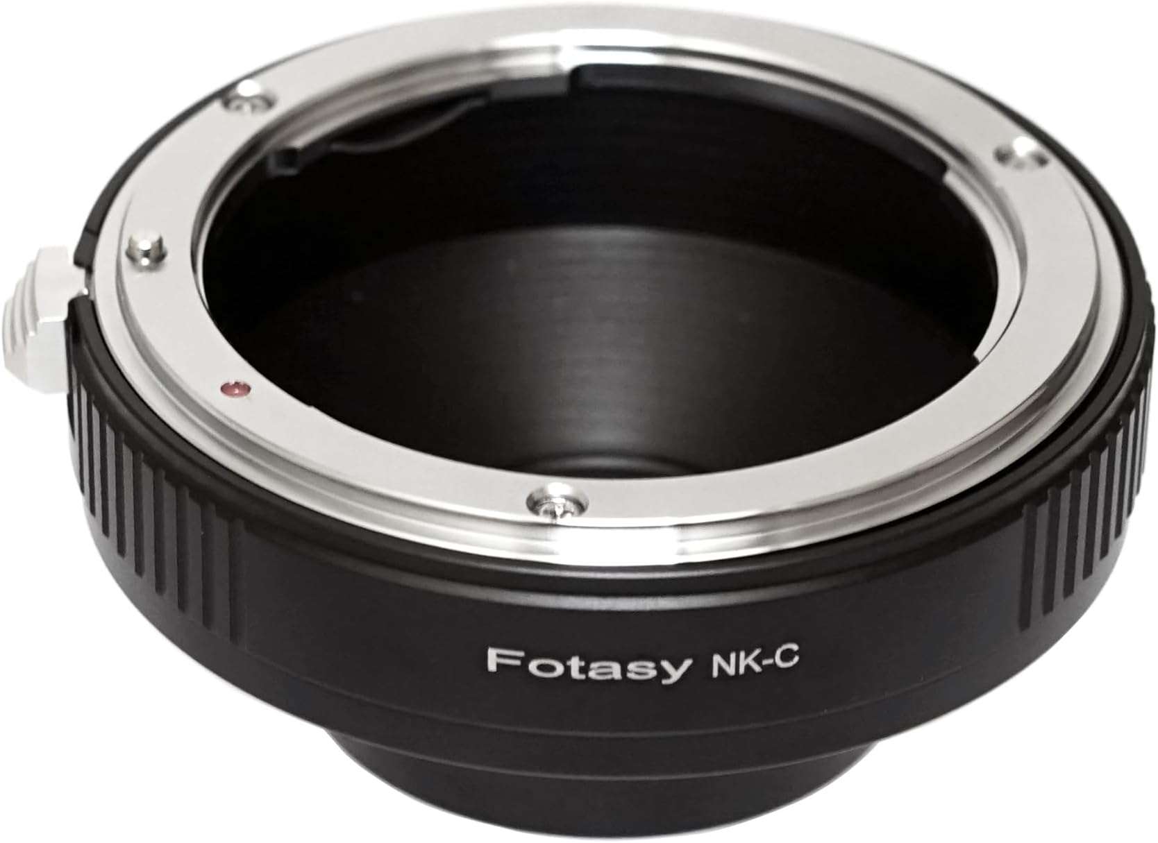 16mm Prime Black C Mount & Nikon F Lens Adapter, Manual Focus, No Electrical Contacts, Compatible with CCTV, Microscope Cameras & Cine Movie Making System