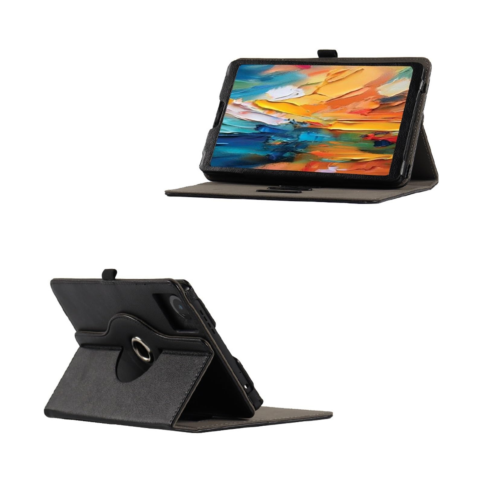 Housse TCL Tab 8 Gen 2 pour éviter les chutes avec sa sangle rotative - 8