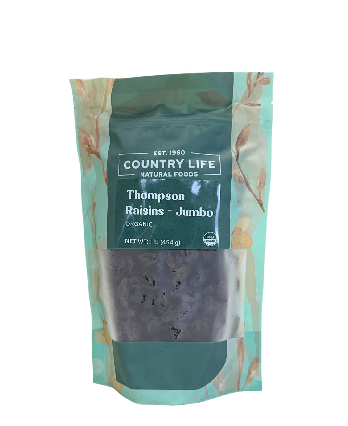 Organic Jumbo Thompson Raisins - Sun Valley - Extra Large Plump Sweet Chewy - Kosher Vegan Non-GMO USA - Snacking Baking (5 LB)
